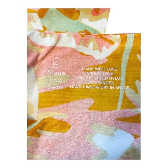 NEW Stone Fox‎ Swim Women’s XS Sumatra Bikini Bottom Hot Tropix NWT - Picture 4 of 4